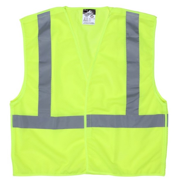 Class Reflective Lime Safety Vest - Hi-Viz Apparel